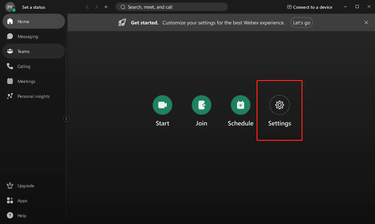 Use Avantree Device with Webex Avantree Support