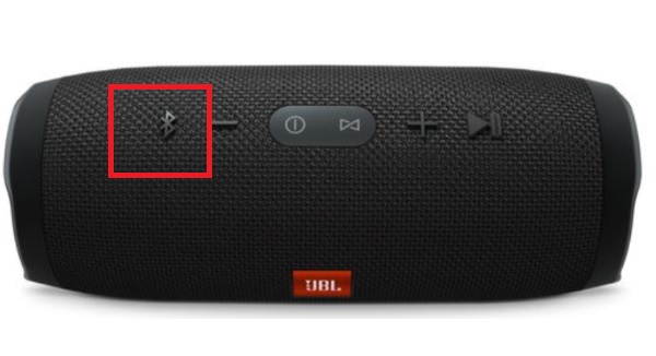 JBL Charge Bluetooth button