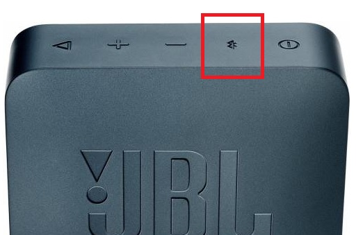JBL Go Bluetooth button